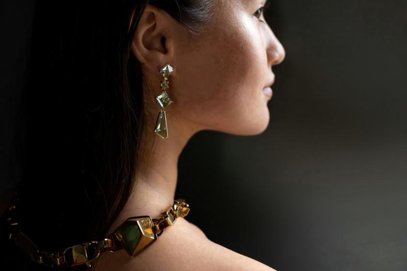 Sagensweden Juno Necklace & Prisma Earrings
